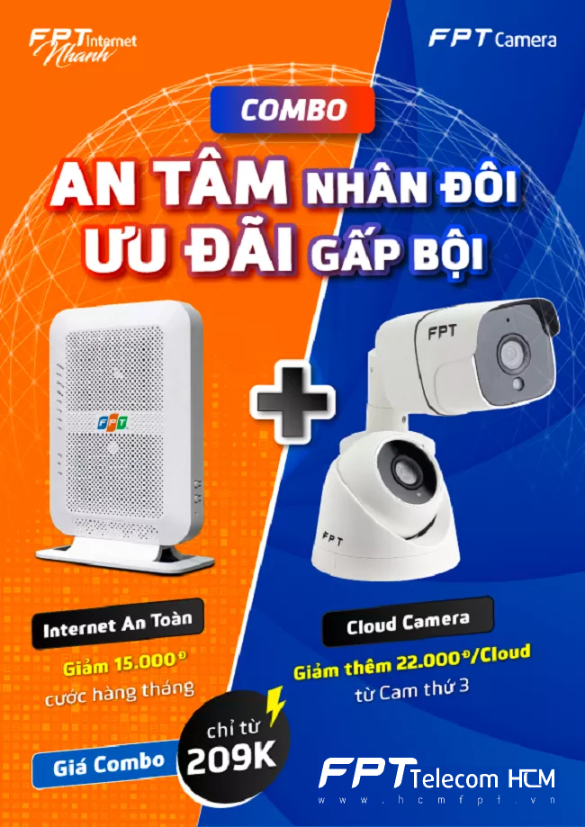 Lắp đặt Combo Internet Camera FPT có gì đặc biệt?