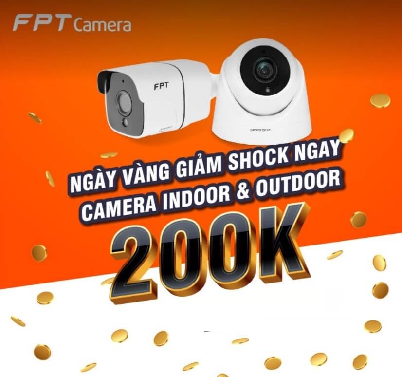 khuyến mãi lắp đặt camera FPT